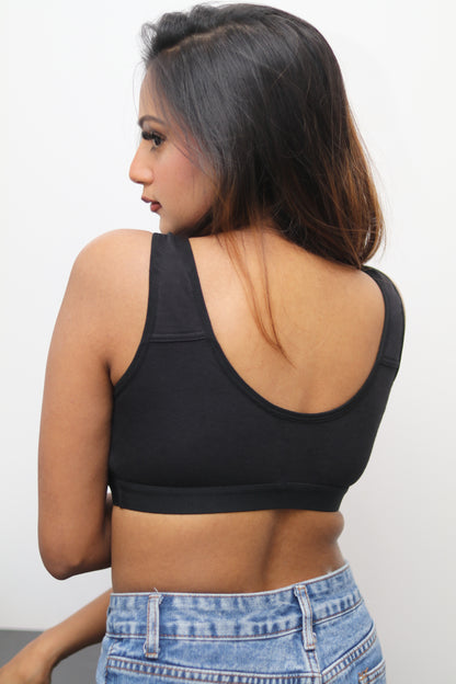 Active Bra: Sports Non-Padded Non-Wired Bra
